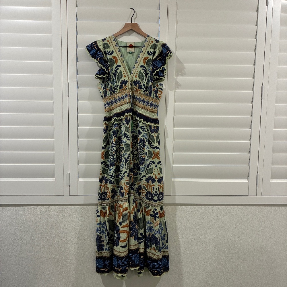 FARM Rio Multicolor Floral Maxi Dress